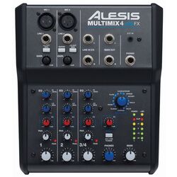 Микшер Alesis Multimix 4 USB FX (Black)