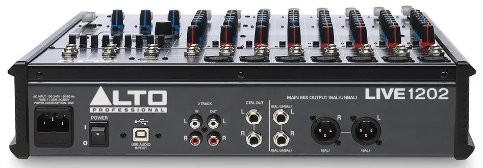 Mixer Alto Live 1202 (Black)