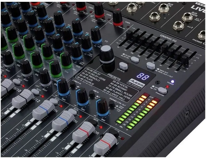 Mixer Alto Live 1202 (Black)