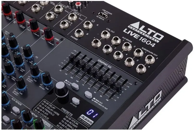 Mixer Alto Live 1604 (Black)