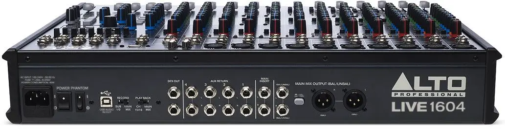 Mixer Alto Live 1604 (Black)