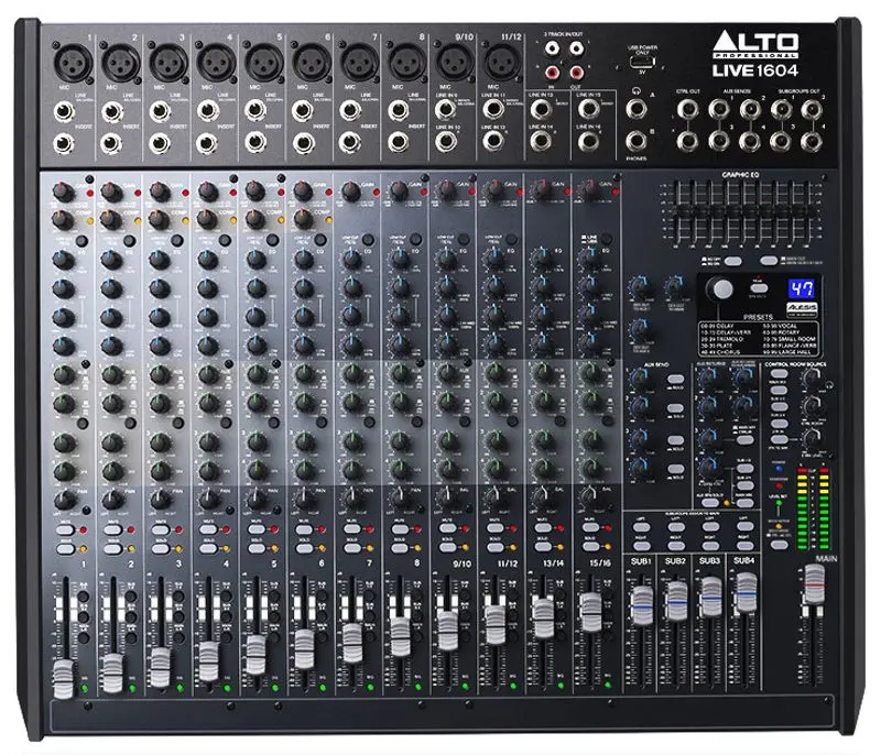 Mixer Alto Live 1604 (Black)