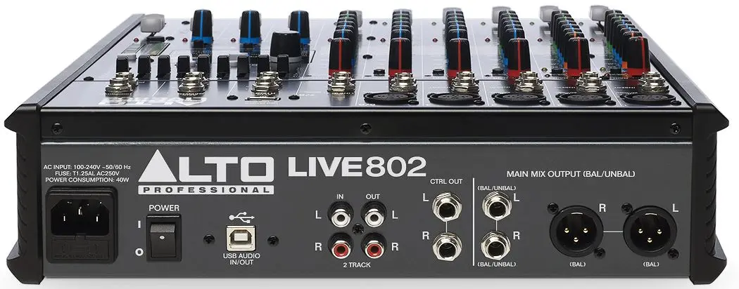 Микшер Alto Live 802 (Black)