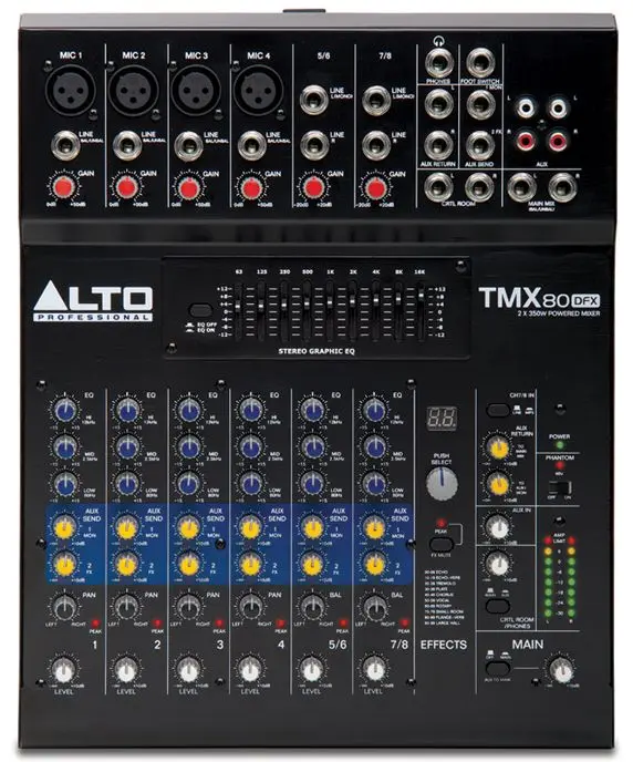 Микшер Alto TMX80DFX (Black)