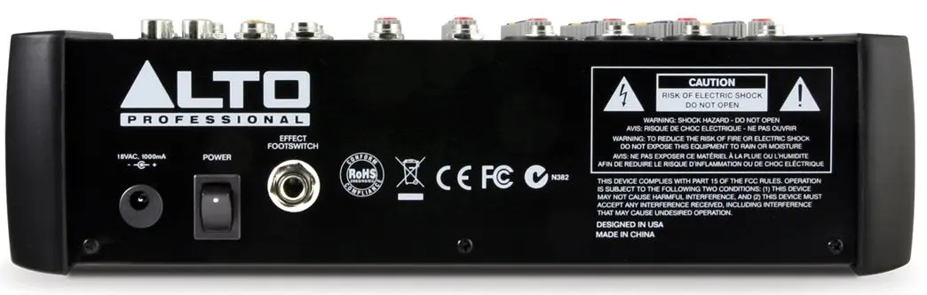 Микшер Alto ZMX122FX (Black)