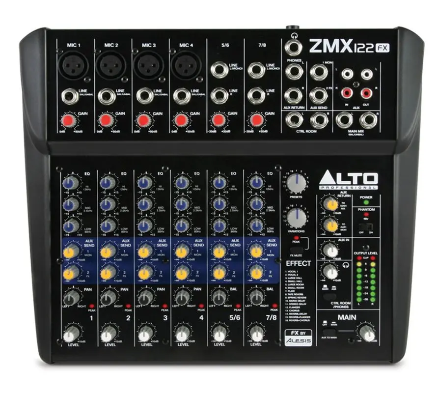 Микшер Alto ZMX122FX
