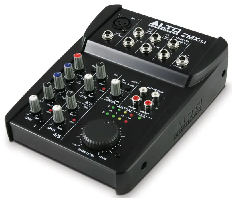 Mixer Alto ZMX52 (Black)