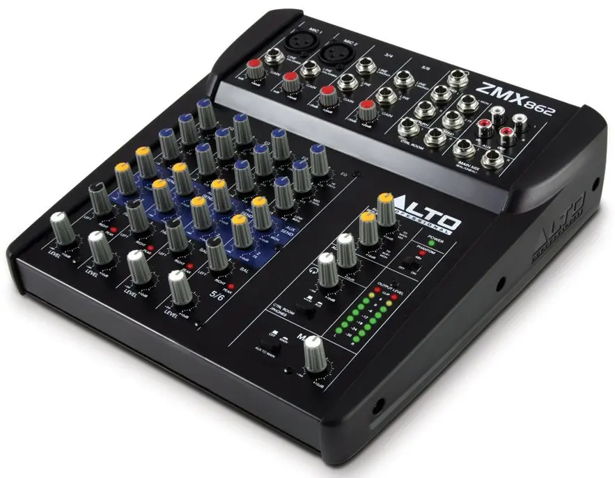 Mixer Alto ZMX862 (Black) - 2