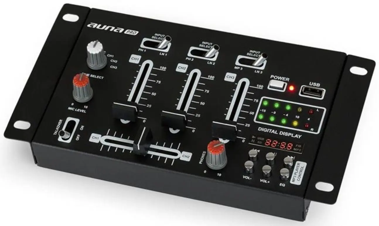 Mixer Auna Pro DJ-21 BT (Black)