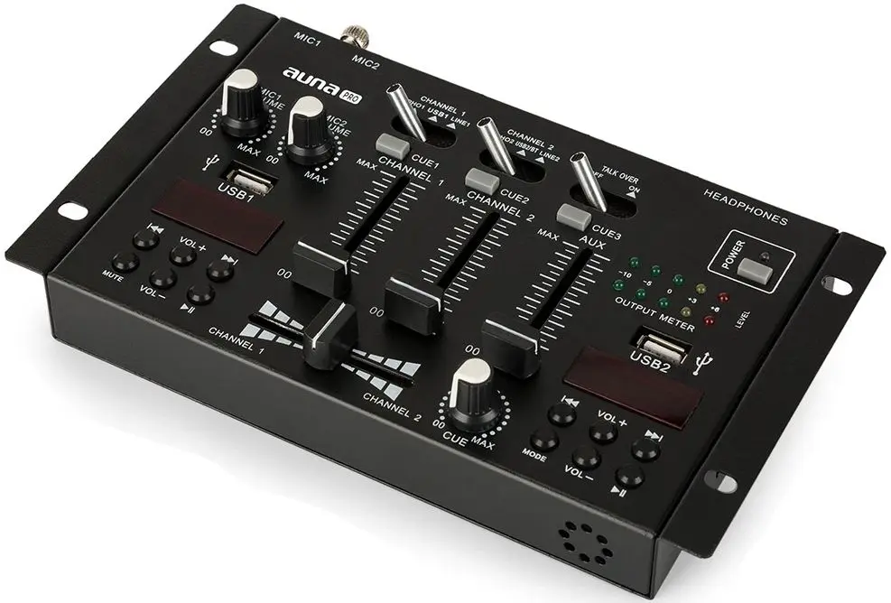 Mixer de DJ Auna Pro DJ-22BT (Black)