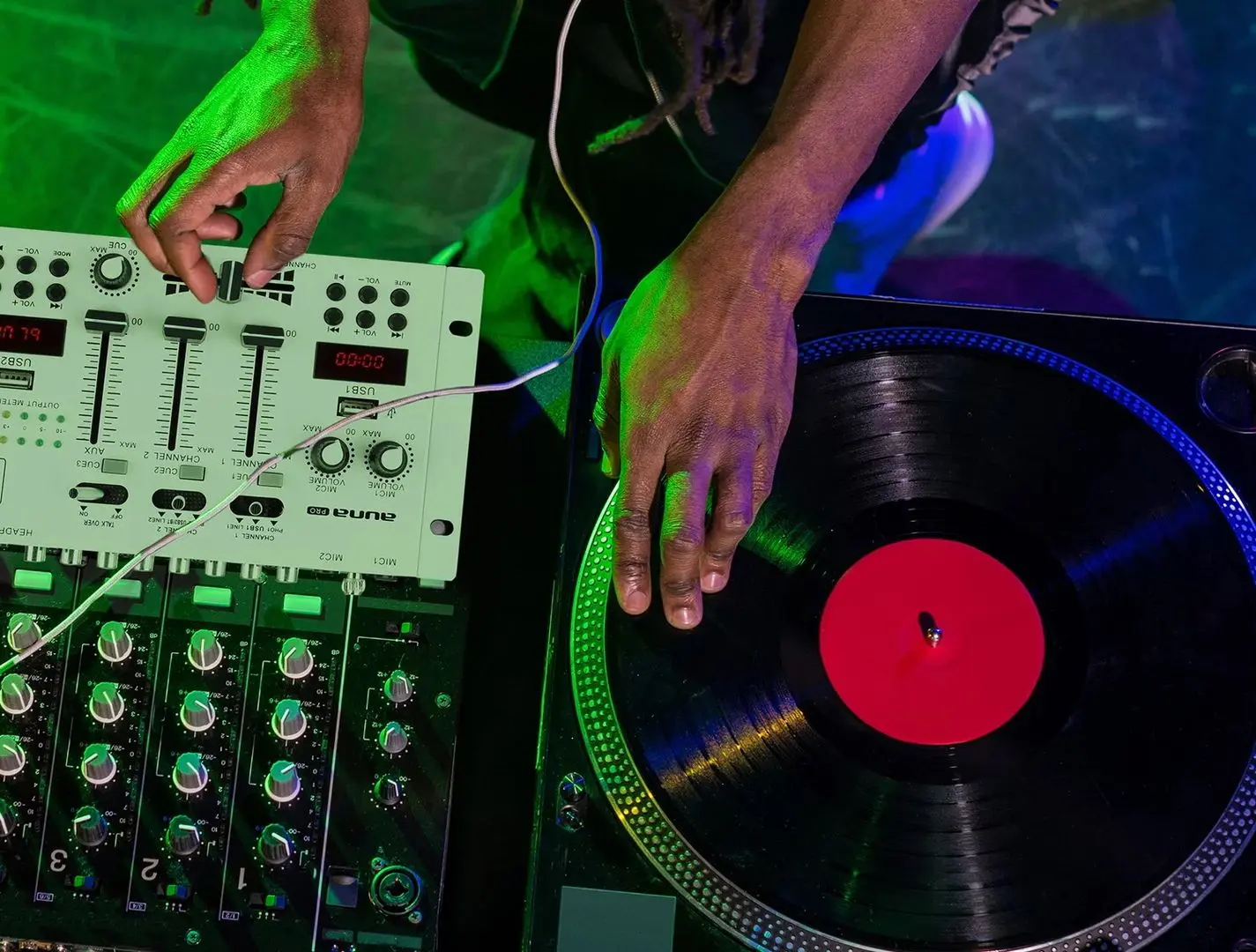 Микшер Auna Pro DJ-22BT (White)