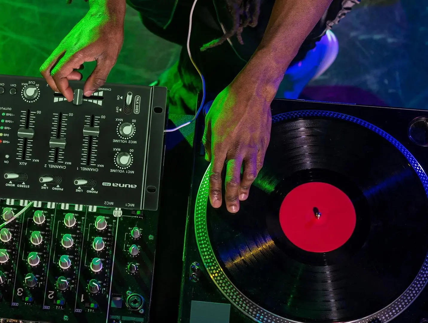 Mixer de DJ Auna Pro TMX-2211 (Black)