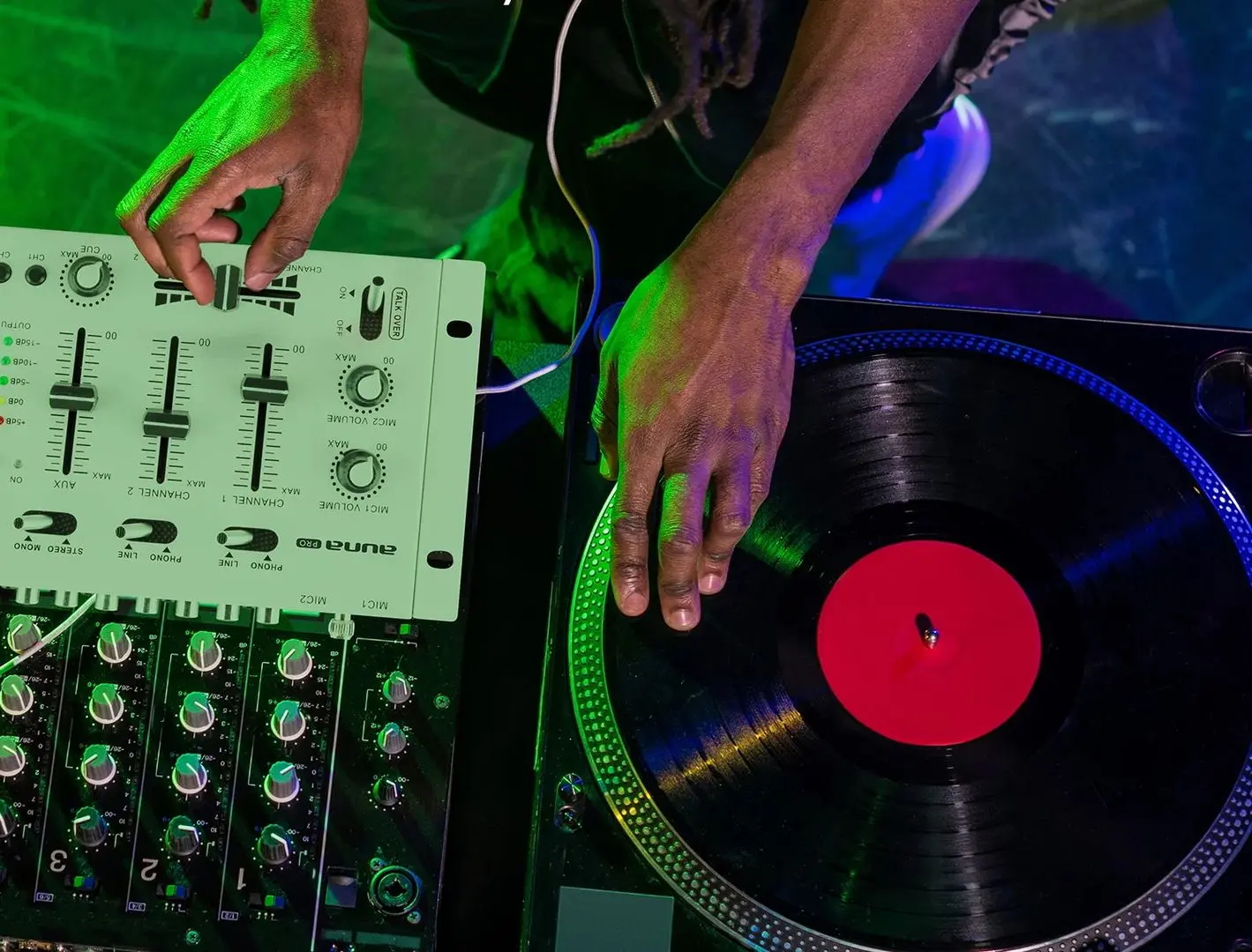 Mixer de DJ Auna Pro TMX-2211 (White)