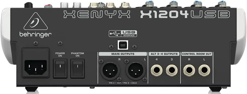 Микшер Behringer Xenyx 1204USB (Grey)