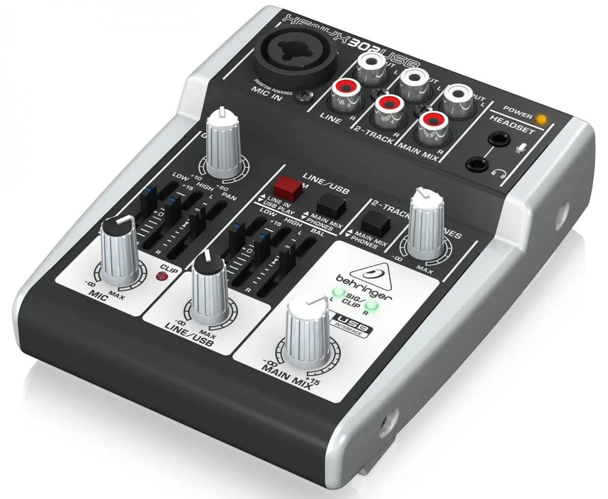 Микшер Behringer Xenyx 302USB (Grey)