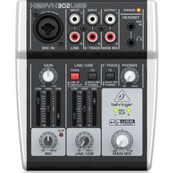 Микшер Behringer Xenyx 302USB (Grey)