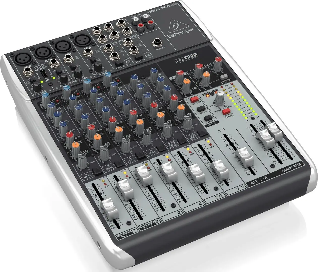 Микшер Behringer Xenyx Q1204USB (Grey)