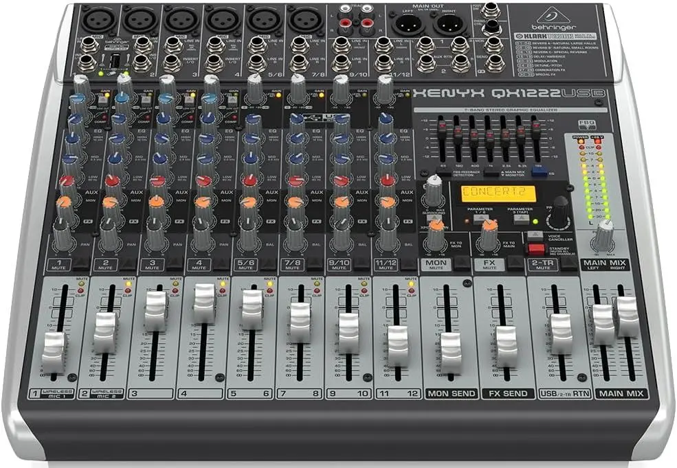 Микшер Behringer Xenyx QX1222USB (Grey)