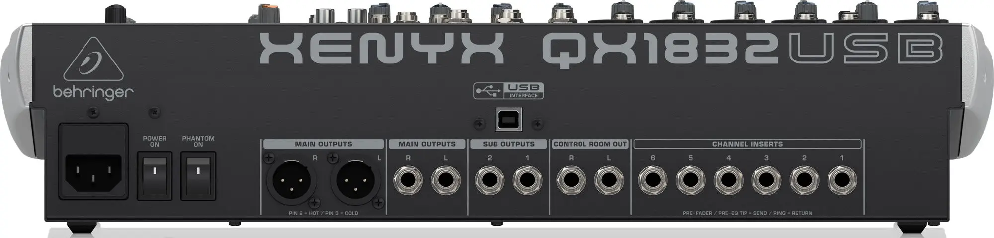 Микшер Behringer Xenyx QX1832USB (Grey)