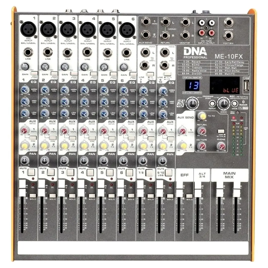 Mixer DNA Professional ME-10FX (Grey)