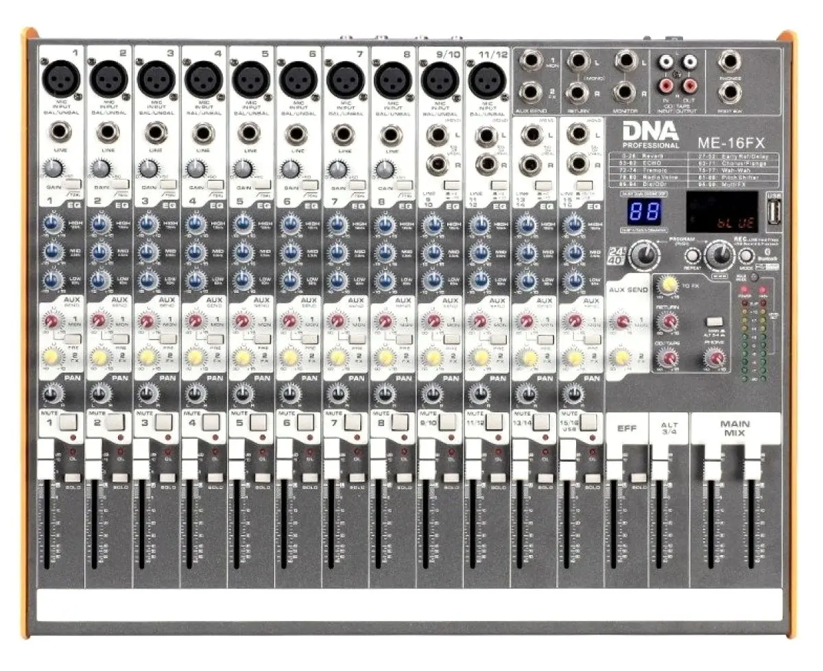 Mixer DNA Professional ME-16FX (Grey)
