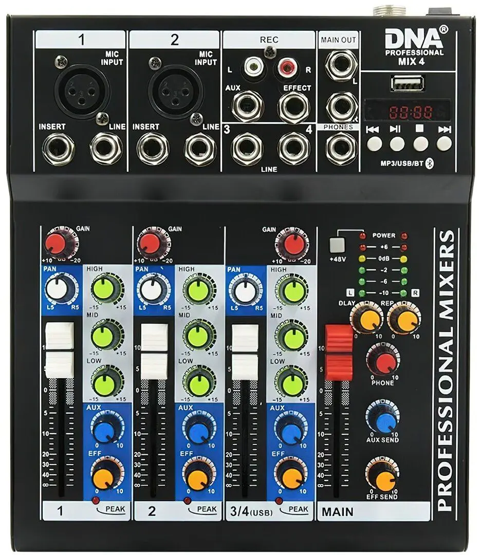 Mixer DNA Professional Mix 4 (Black)