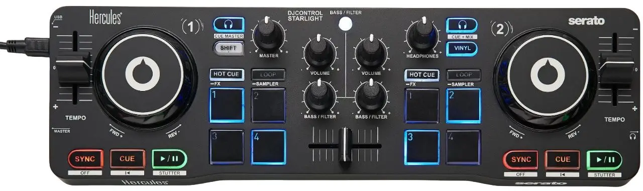 Controler DJ Hercules 4780884 (Black)