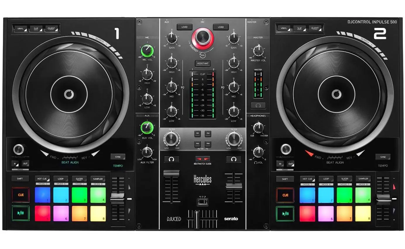Mixer de DJ Hercules DJ Control Inpulse 500