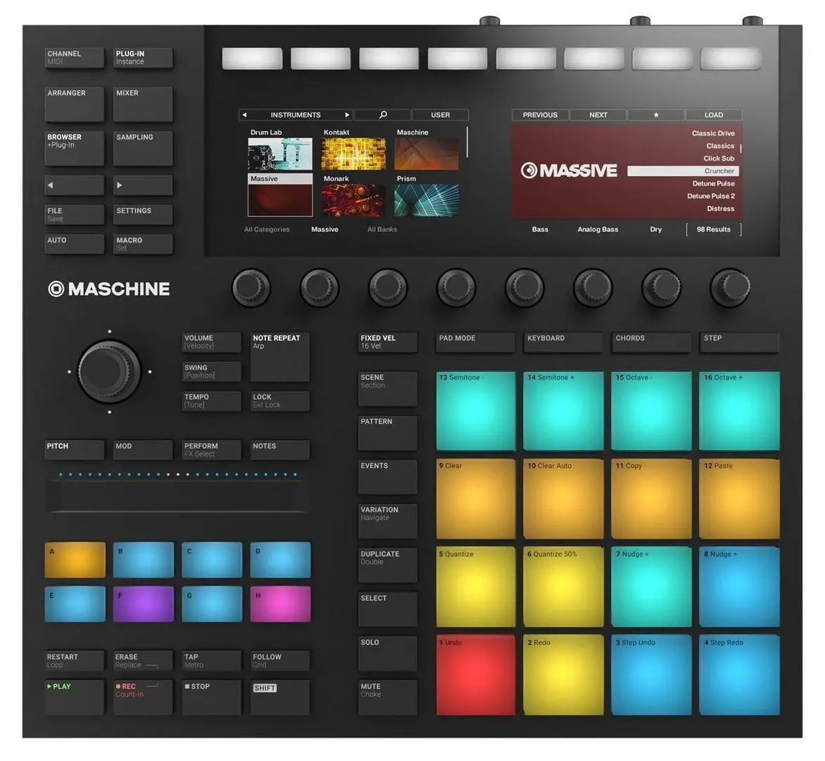 DJ-контроллер Native Instruments Maschine MK3 (Black)