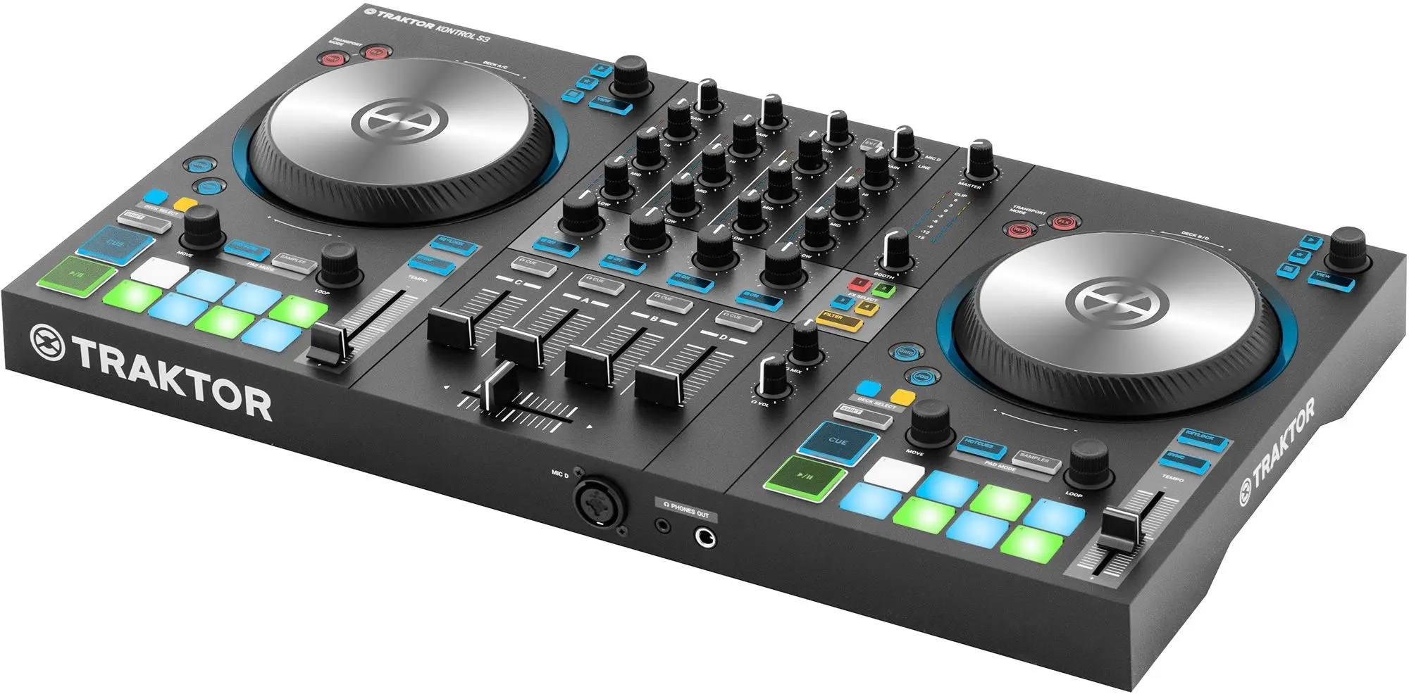 DJ-контроллер Native Instruments Traktor Kontrol S3 (Black)