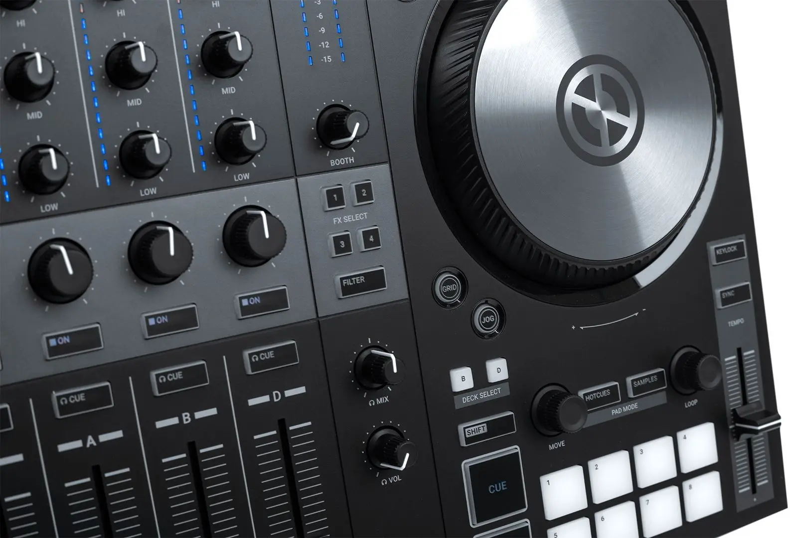 DJ-контроллер Native Instruments Traktor Kontrol S3 (Black)