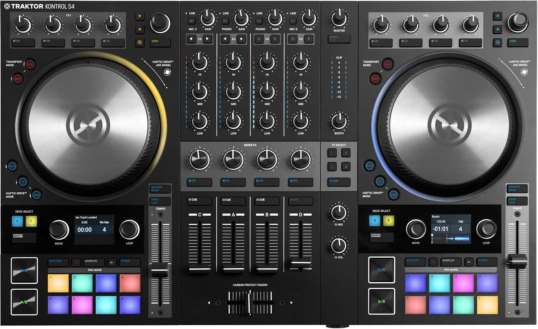 DJ-контроллер Native Instruments Traktor Kontrol S4 MK3 (Black)