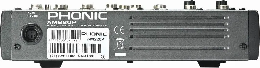 Микшер Phonic AM 220P (Grey)