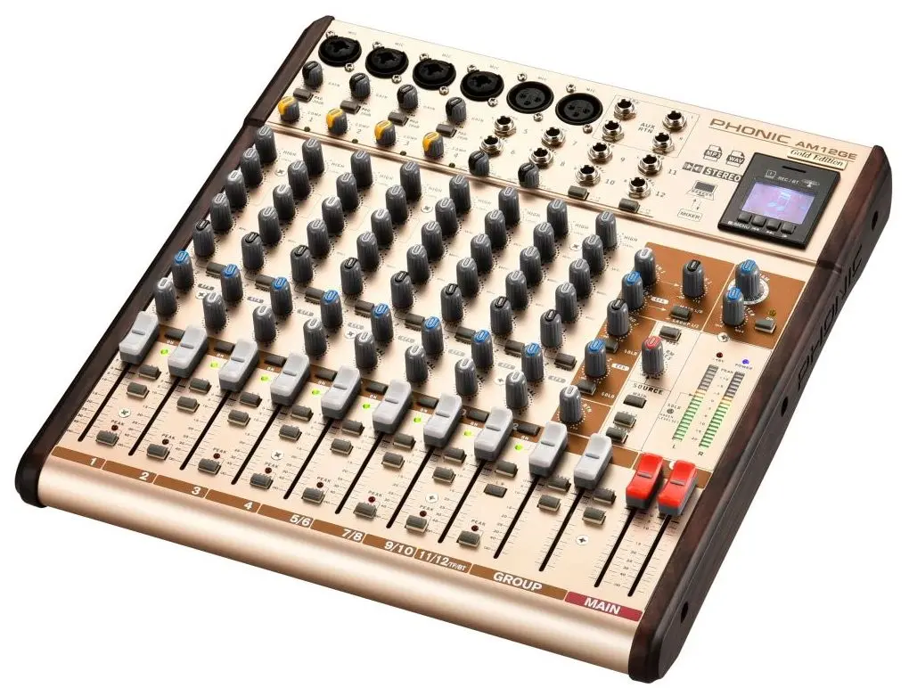 Микшер Phonic AM12GE (Gold)