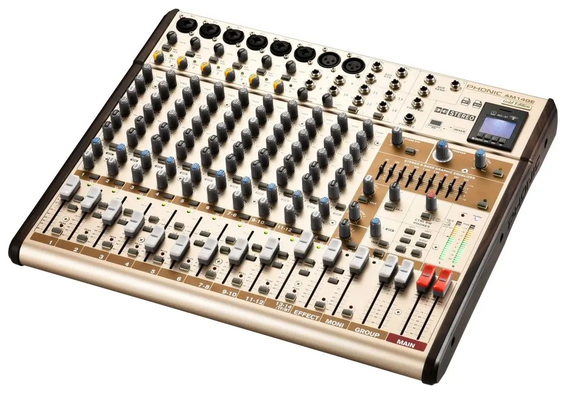 Микшер Phonic AM14GE (Gold)