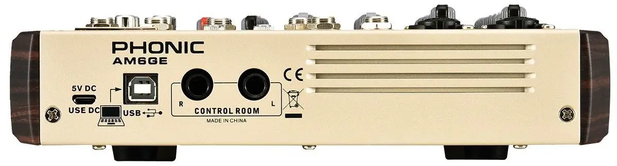 Mixer Phonic AM6GE (Gold)