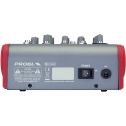 Микшер Proel MI5 (Grey/Red) Thumb