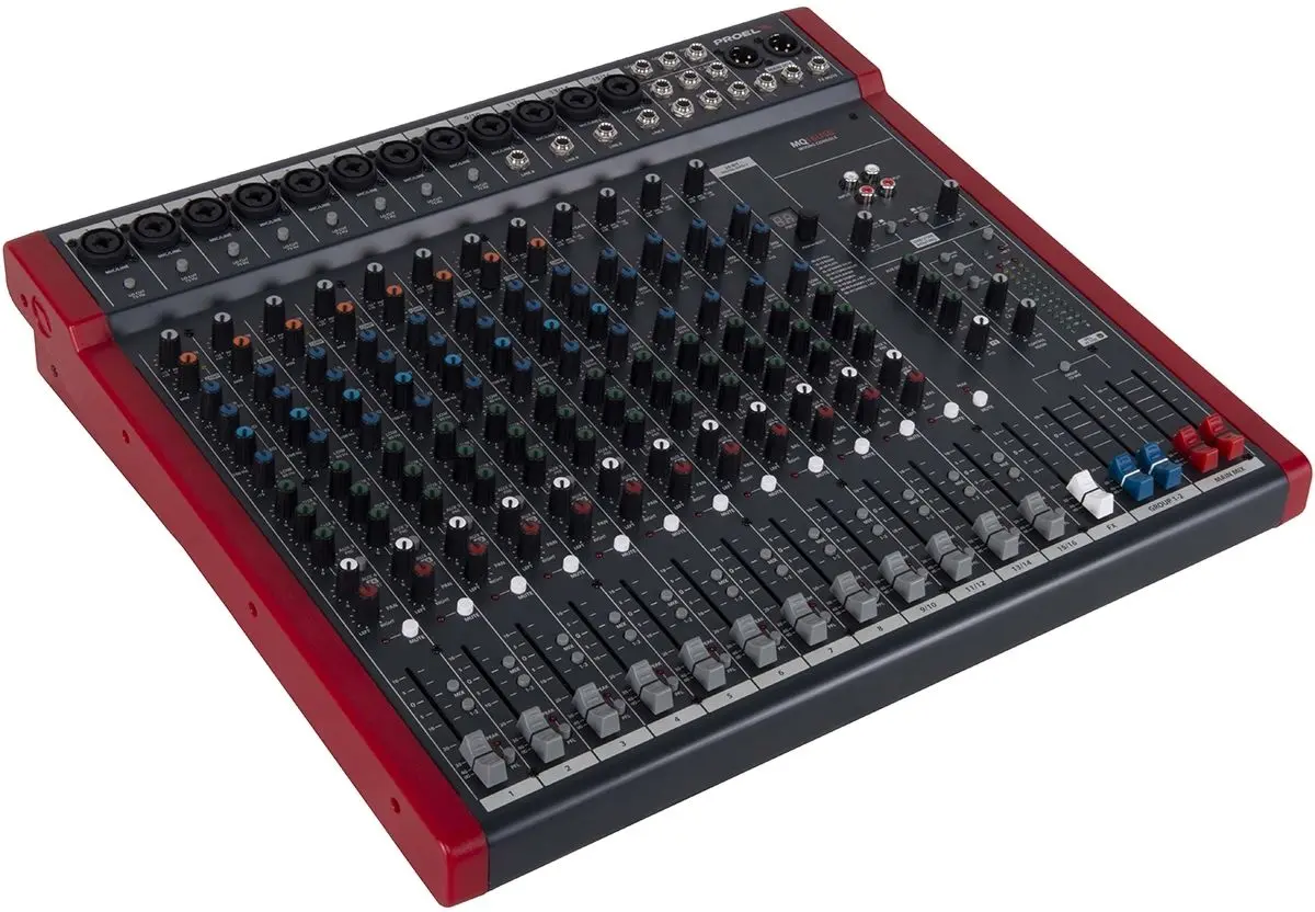 Mixer Proel MQ16USB (Grey/Red)