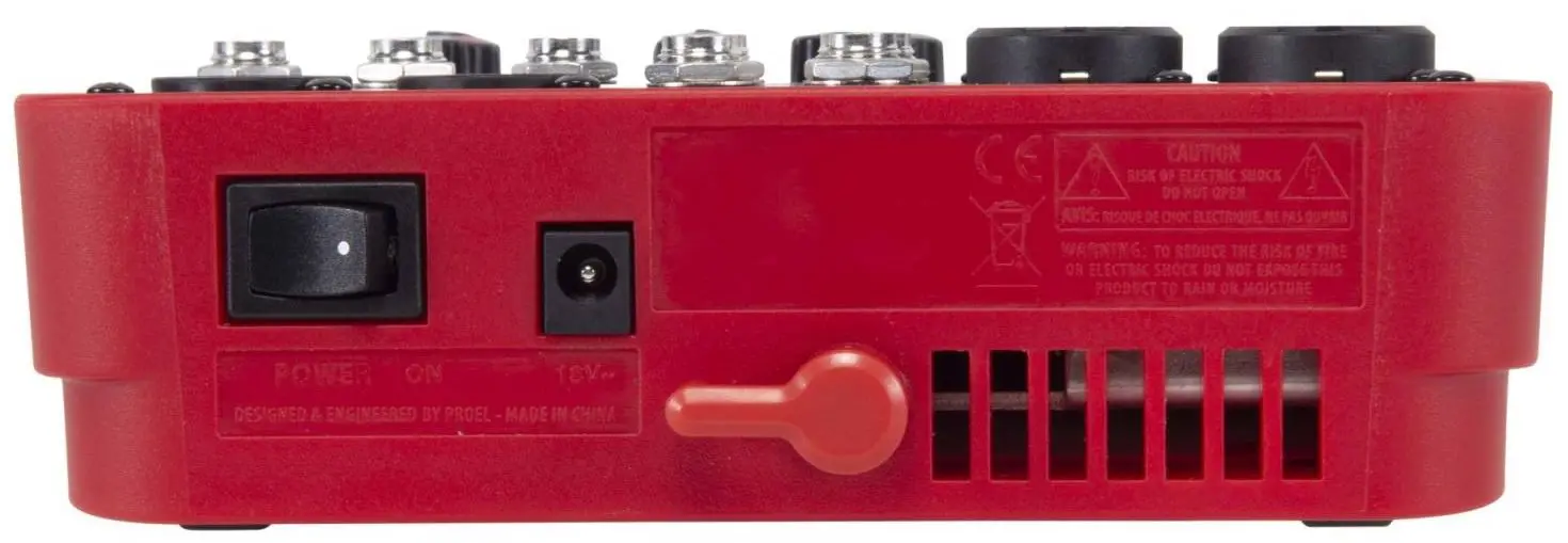 Микшер Proel MQ6FX (Grey/Red)