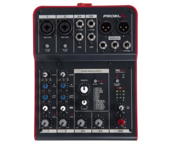 Микшер Proel MQ6FX (Grey/Red)