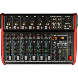 Consola de mixaj Proel Playmix10 (Black/Red)