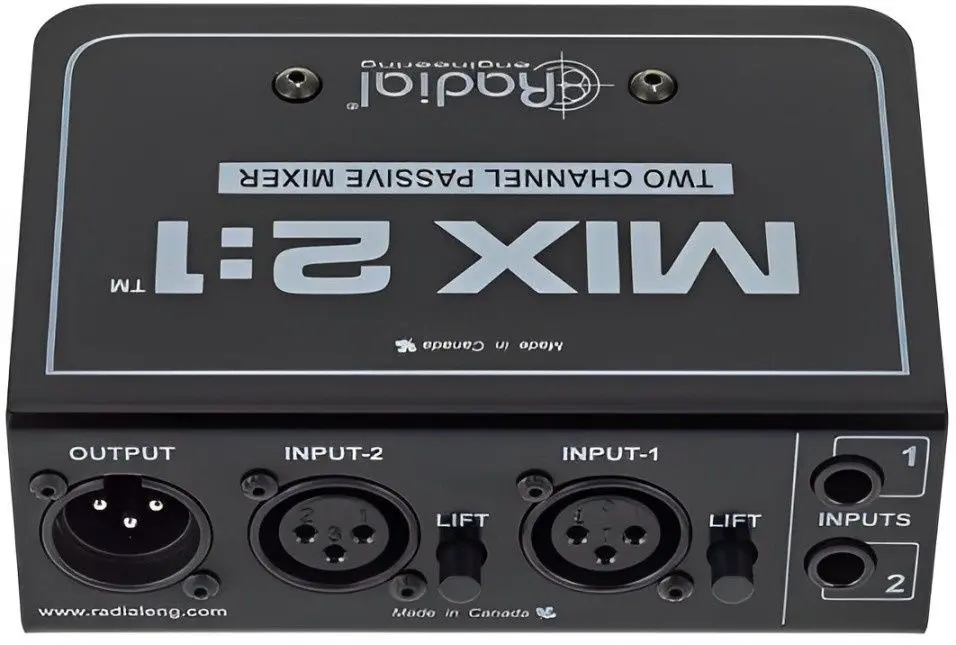Микшер Radial Engineering MIX2:1 (Black)