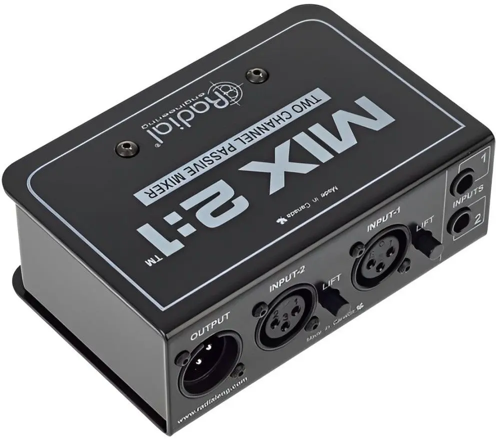 Микшер Radial Engineering MIX2:1 (Black)