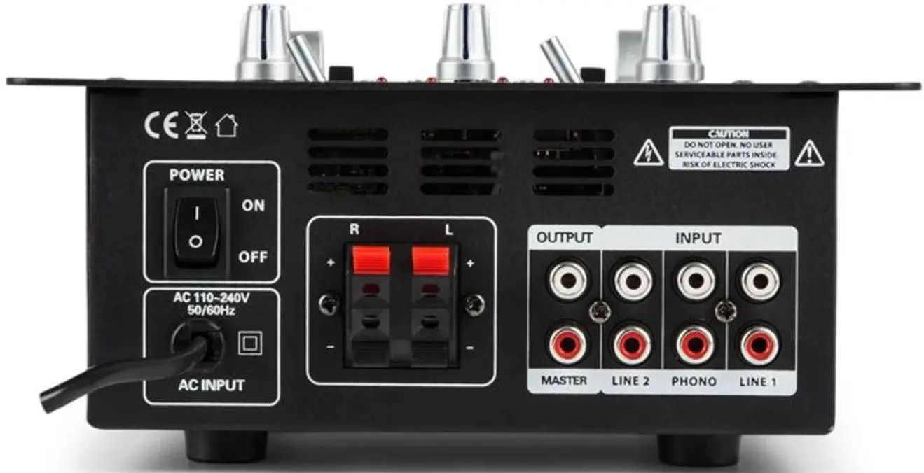 Микшер Resident DJ-25 (Black/Blue)