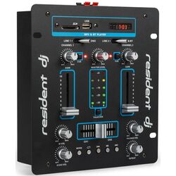 Микшер Resident DJ-25 (Black/Blue)