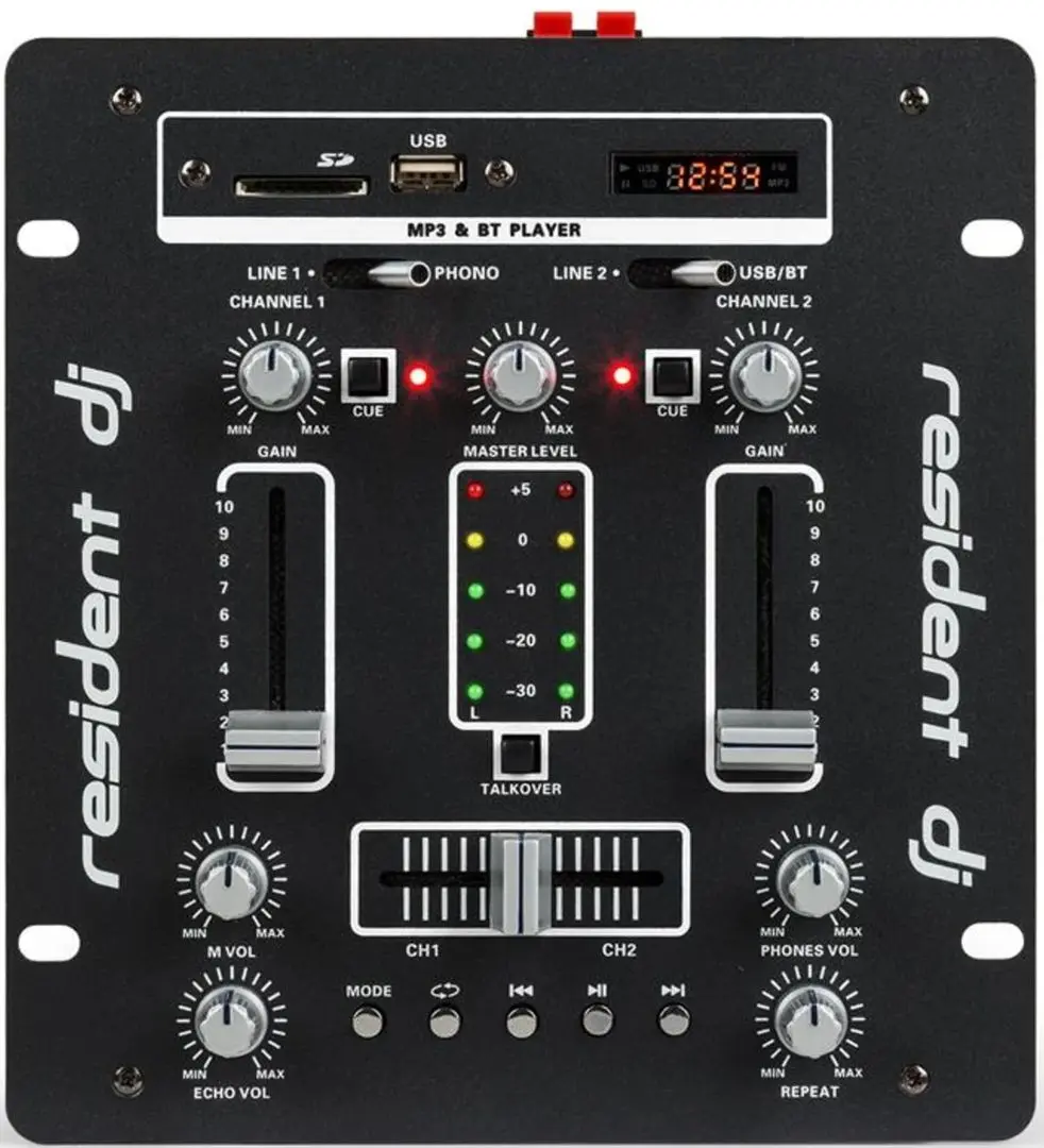 Микшер Resident DJ-25 (Black/White)