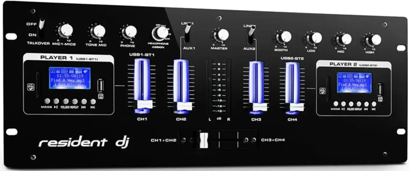 Микшер Resident DJ-405 (Black)