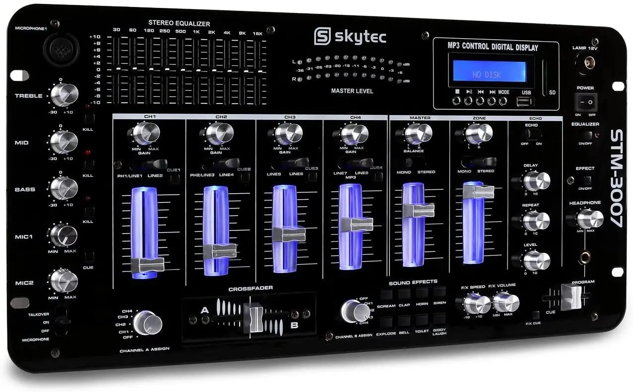 Микшер Skytec STM-3007 (Black)