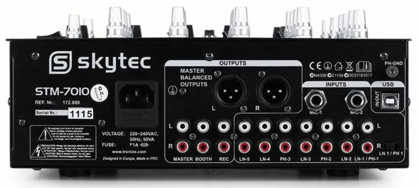 Микшер Skytec STM-7010 (Black)