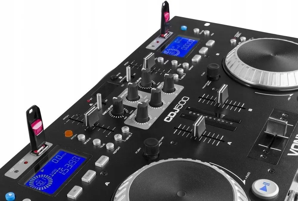 Mixer de DJ Vonyx CDJ500 (Black)